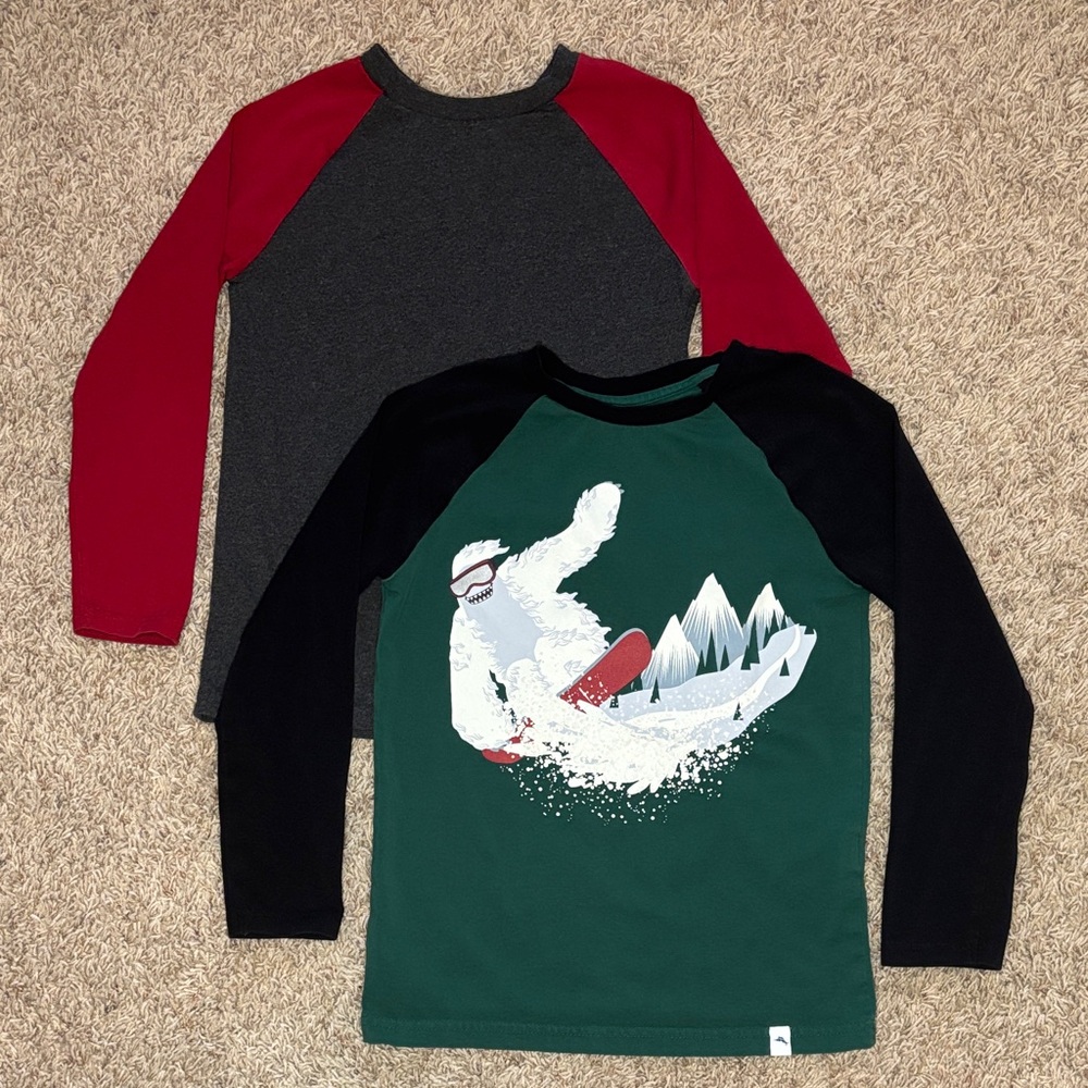 🌴Tommy Bahama Kids Long Sleeve Shirts🌴